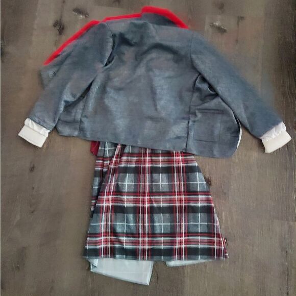 Beetlejuice Astrid Halloween Costume Cosplay Girls Small 6 Dress Schoolgirl - Picture 7 of 7